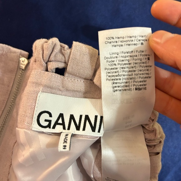 Ganni hemp tube top - Picture 7 of 8